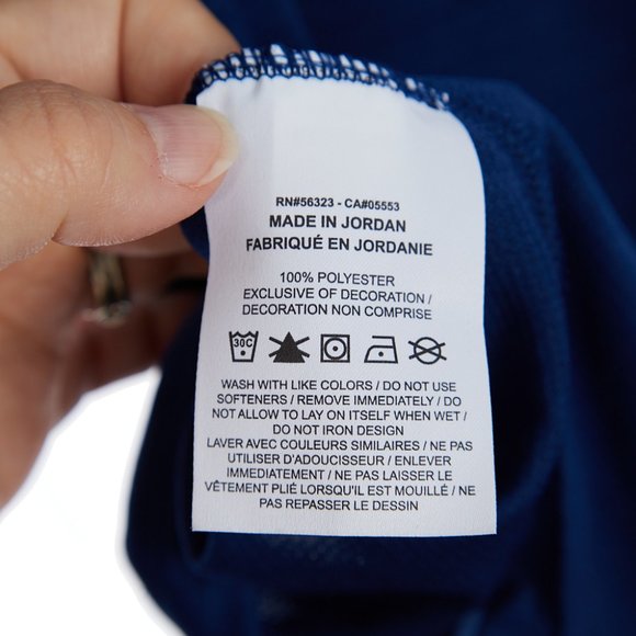 Nike Breathe 1/4 Zip Pullover Training Shirt AR3716-492 Men's XL - Picture 5 of 7